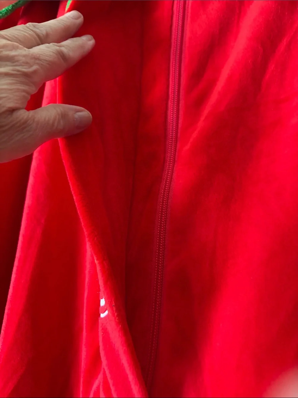 Spirit Red and Green Holiday Elf Jumpsuit - Picture 4 of 11